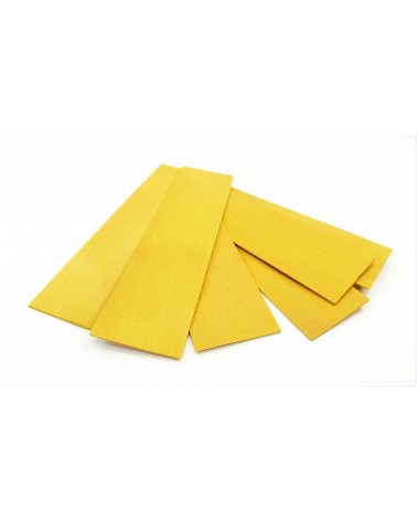 Paire de Plaquettes fines / intercalaires en Sycomore teinté jaune